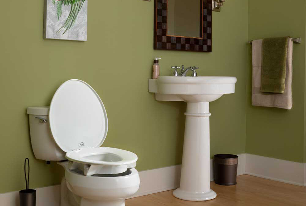 Clean Shield Elevated Toilet Seat