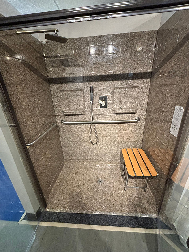 Best Bath Shower 5-piece roll-in shower